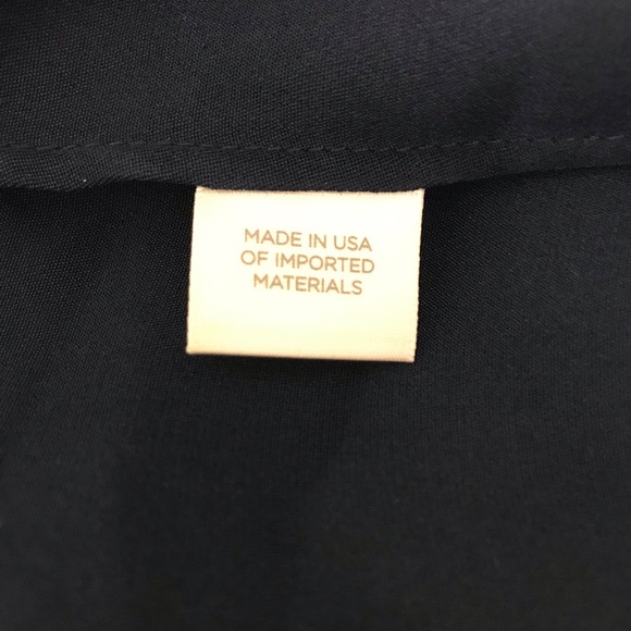 Cuyana silk tee dress in navy - Picture 8 of 13